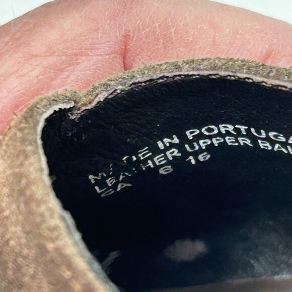 Dansko Women's 40 9.5-10 Pumps Brown Ankle Strap Cuban Heels Suede *READ* - Picture 9 of 12